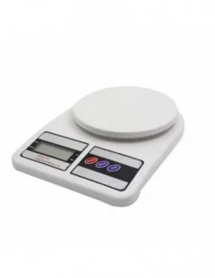 Rosberg R51651A, Balance de cuisine, Max weight: 7Kg, Liquid cristal Display, blanc