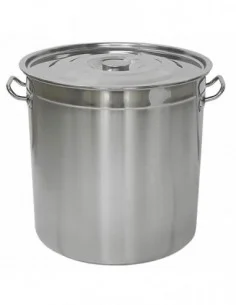Rosberg R51211A30, Marmite à soupe avec couvercle 32 cm, 20.0 L, inox
