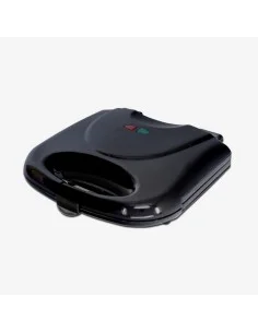 Rosberg R51442A, 2 slices sandwich Grille-pain 800W, Grill plates, noir