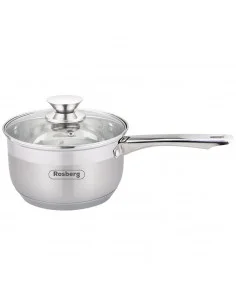 Rosberg R51210H20K,20 cm, 3.6 l, inox Casserole