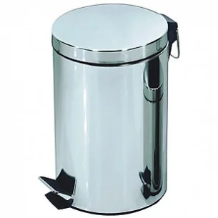 Poubelle à pédale Rosberg R53007A5, 5 l, inox