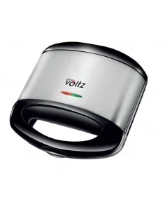 Oliver Voltz OV51442C, Sandwich Grille-pain, 750W, Grill plaques anti-adhésives, noir