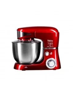 Oliver Voltz OV51115G, Robot pâtissier 1600W, 5 l, inox, 3 rubber, 6 vitesse +