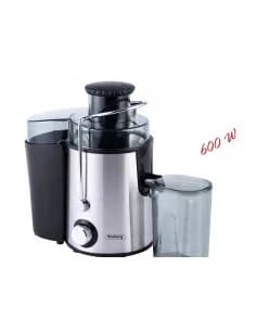 Rosber R51160A, 600W, Juicer, 1500ml pulp bin., 450ml juice cup, noir/inox