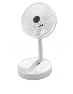 Ventilateur USB Rosberg R51760F, 4.5W, 6", blanc/desktop