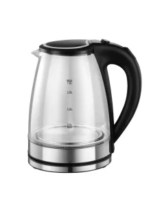 Bouilloire électrique Rosberg R51230L 1800W, 1.8l, glass, noir