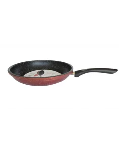 Aluminium Poêle Rosberg R51319G28, 28 cm., couvercle marbré, induction
