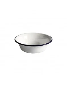 Rosberg R54524A18, Bol émaillé 18x5.5cm, blanc