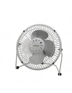 Rosberg R51760I6, Desk Ventilateur USB, 2.5W, 6", 1 vitesses, blanc