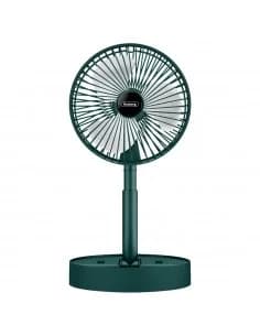Ventilateur USB Rosberg R51760F, 4.5W, 6", vert/desktop