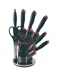 Oliver Voltz OV51633K9G, Jeu de couteaux 8 pcs., with Acrylic support with rotatif