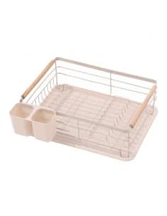 Rosberg R53000N, Égouttoir à vaisselle, 1level, 43x31.5x14cm, beige