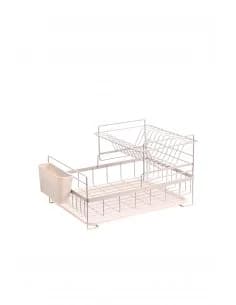Rosberg R53000P, Égouttoir à vaisselle, 2 levels, 45x32.5x27.3 cm, crème