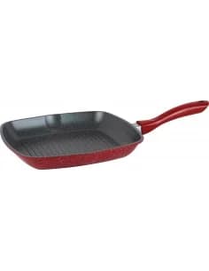 Oliver Voltz OV54316A28, aluminium moulé square Poêle grill, 28x28cm, marbré