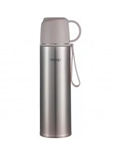 Rosberg R52010F, Bouteille isotherme en inox, 0.5l., gris