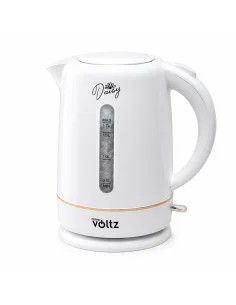 Oliver Voltz Daisy OV51230W, Bouilloire électrique, 2200W, capacité: 1,7 l, blanc