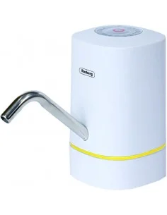 Rosberg R52013Е Pompe à eau double, compatible avec bouteilles supportards, USB, blanc