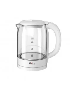 Oliver Voltz OV51230X,Bouilloire électrique, 2200W, 1,7 l, High quality glass body