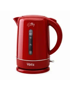 Oliver Voltz Daisy OV51230W, Bouilloire électrique, 2200W, capacité: 1,7 l, rouge