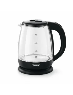 Rosberg R51230AE, Bouilloire électrique, 1500W, 1,8 l, High quality glass body, inox