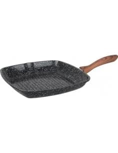 Oliver Voltz OV54316C24, Poêle grill, 24 × 24 × 4.5 cm, marbré anti-adhésif