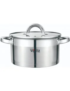 Oliver Voltz OV51210S22 Faitout en inox, Ø22 x 12.5 cm- 4.7 litres