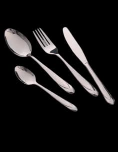 24pcs Ménagère (jeu de couverts) GS-101332S2, Mirror polish, Gift box, inox
