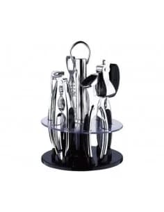 Kitchen set 6h. Bohmann BH 7780, Presse-ail, Tire-bouchon, Casse-noix, Éplucheur