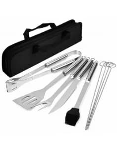 Set of barbecue utensils Bohmann BH 2459, 10 parts, inox