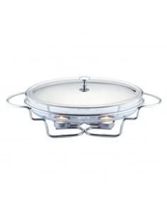 Plat de service chaufVentilateurt Bohmann BH 2007-30CG, 3l, Cover, support, inox