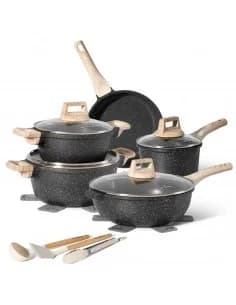 Batterie de cuisine (marmites et poêles) Just Perfecto JL-778, 14 pcs, accessoires, moulage