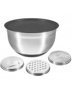 Multifunctional bowl avec couvercle HausRoland XJ-08171, 20cm inox