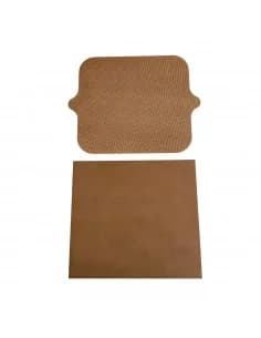 Set de tapis pour friteuse à air NoStik 1EEE531, 31x40/33x40 cm, réutilisable, beige