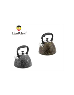 HausRoland HR739-2 Bouilloire sifflante, 3.0 L, Color Coating, inox